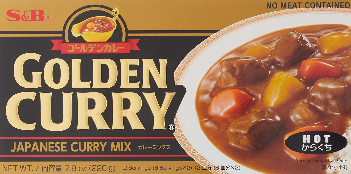 Golden Curry Mix piccante - 220g