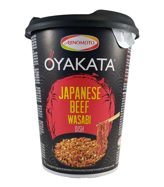 Oyakata Ramen al manzo con wasabi cup - 93g