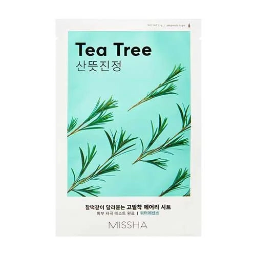 MISSHA AIRY FIT SHEET MASK - TEA TREE 19 G